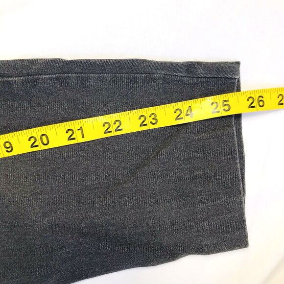 Old Navy Pixie Pants Capri Crop Skinny Gray Mid Stretch 6 Women Chino Preppy - Picture 8 of 10